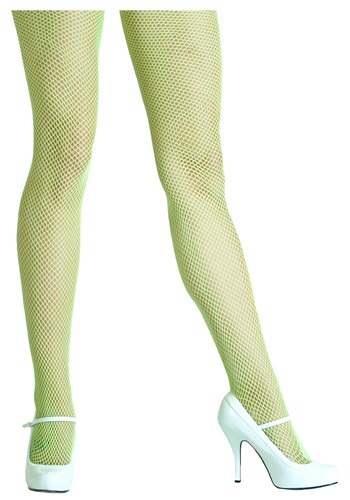 Glow in the Dark Green Fishnet Tights -  Canada