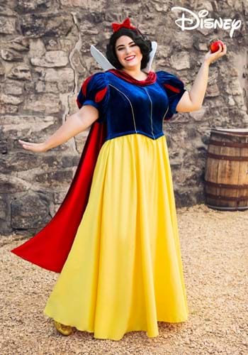 Womens Plus Size Disney Snow White Costume-update