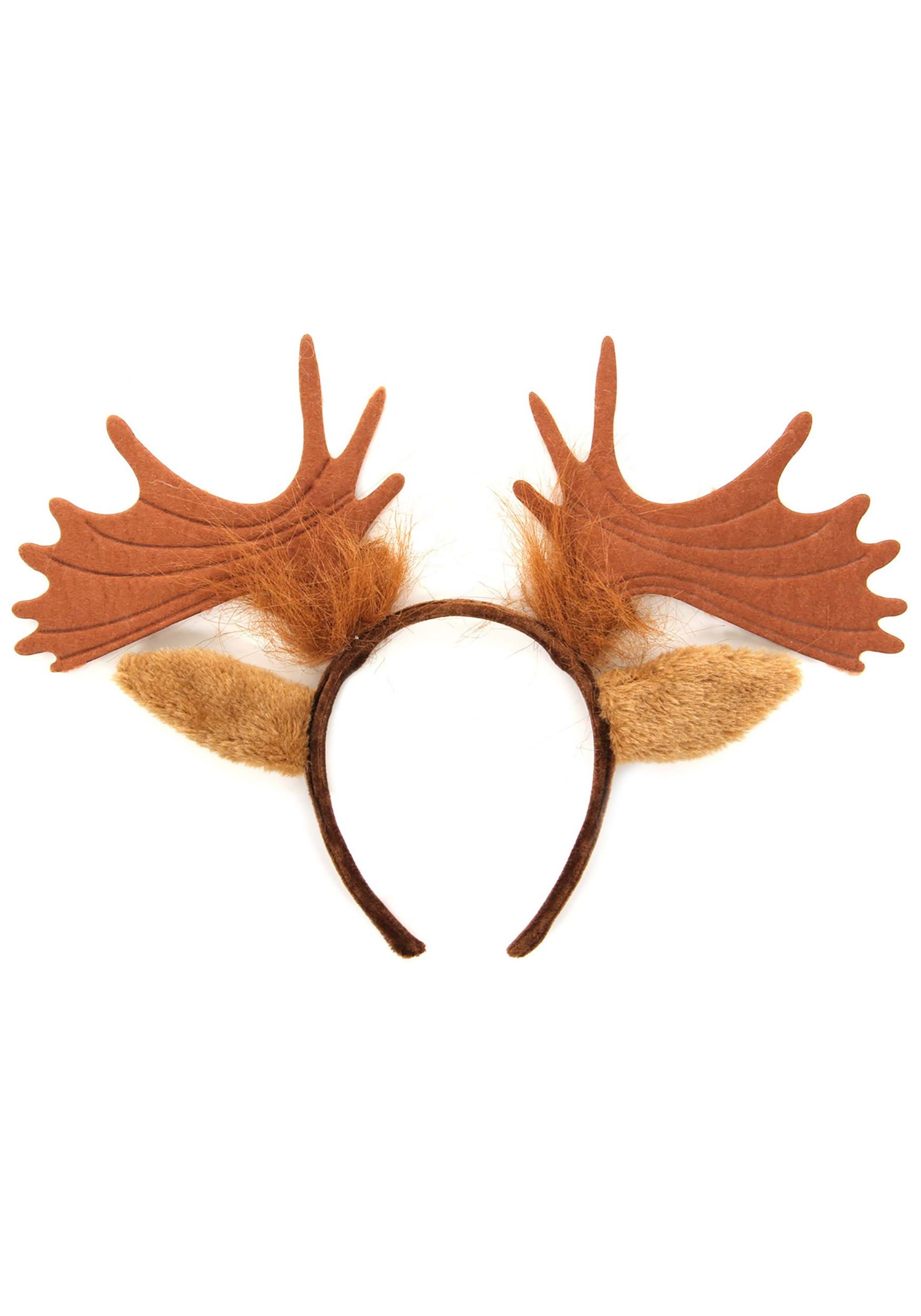 Headband Moose Ears & Antlers