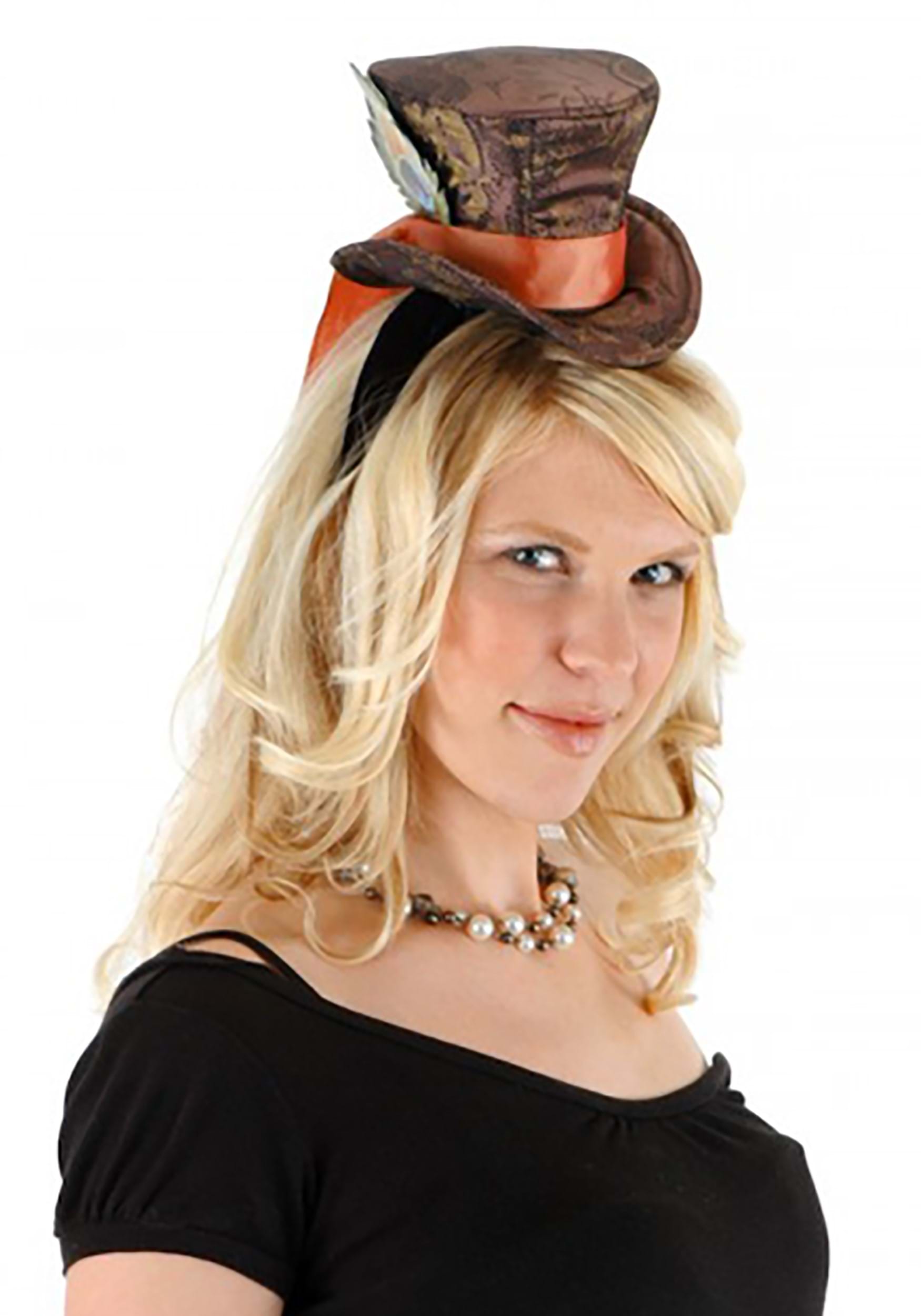 Mini Mad Hatter Headband , Alice In Wonderland