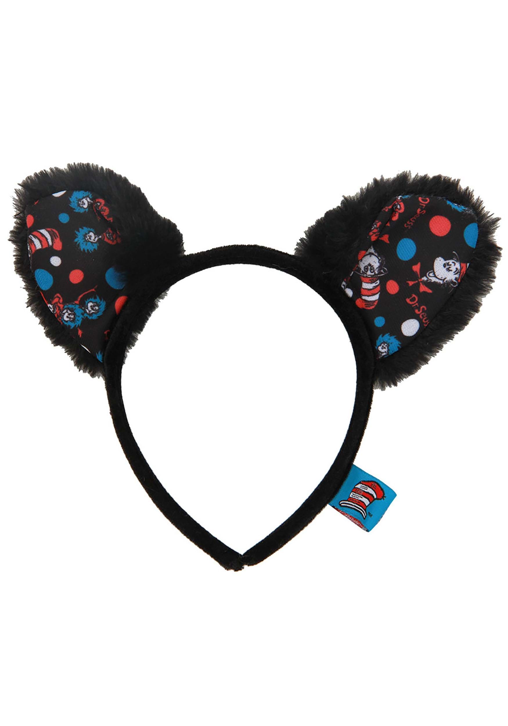 Pattern Ears The Cat in the Hat Costume