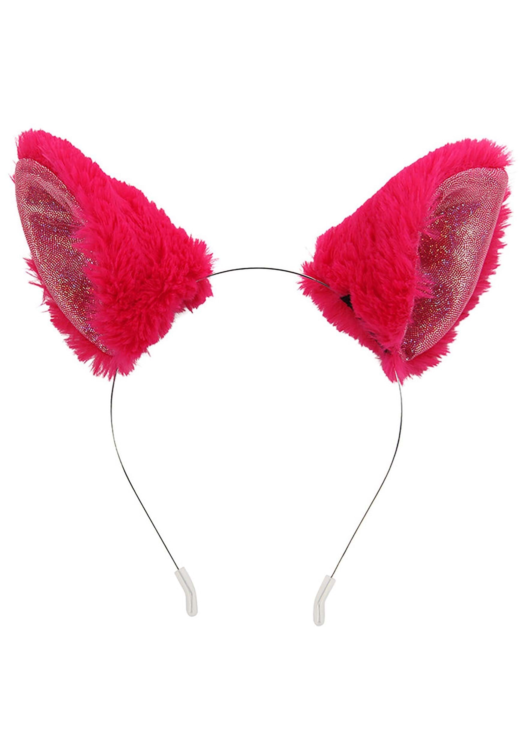 Anime Cat Magenta Ears Headband