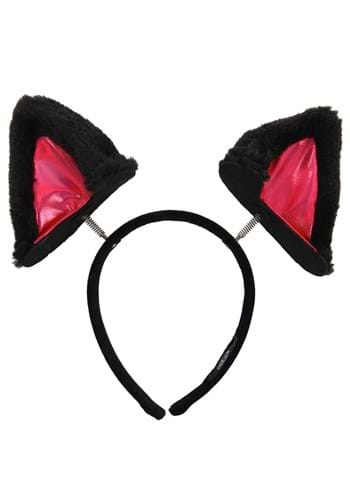 Springy Cat Ears Plush Soft Headband