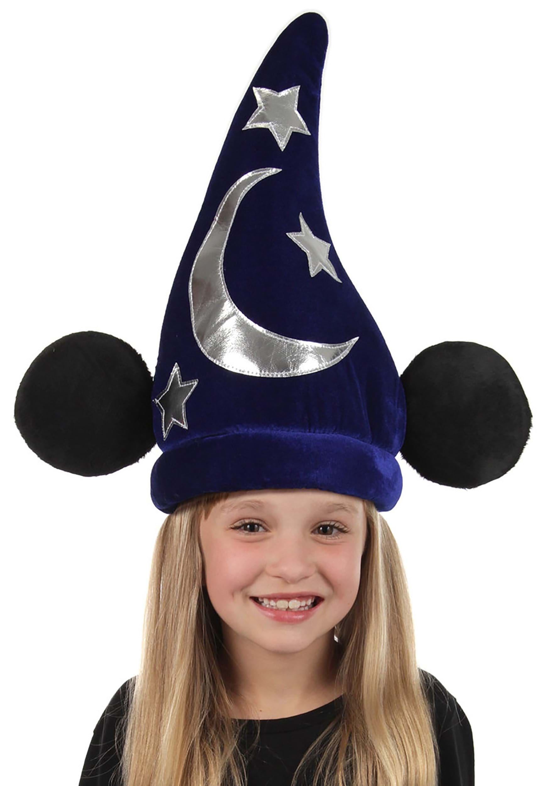 Mickey Wizard Blue Plush Costume Hat