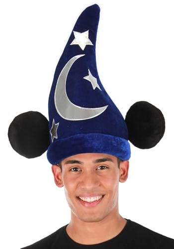 Click Here to buy Mickey Wizard Blue Plush Hat from HalloweenCostumes, CDN Funds & Shipping