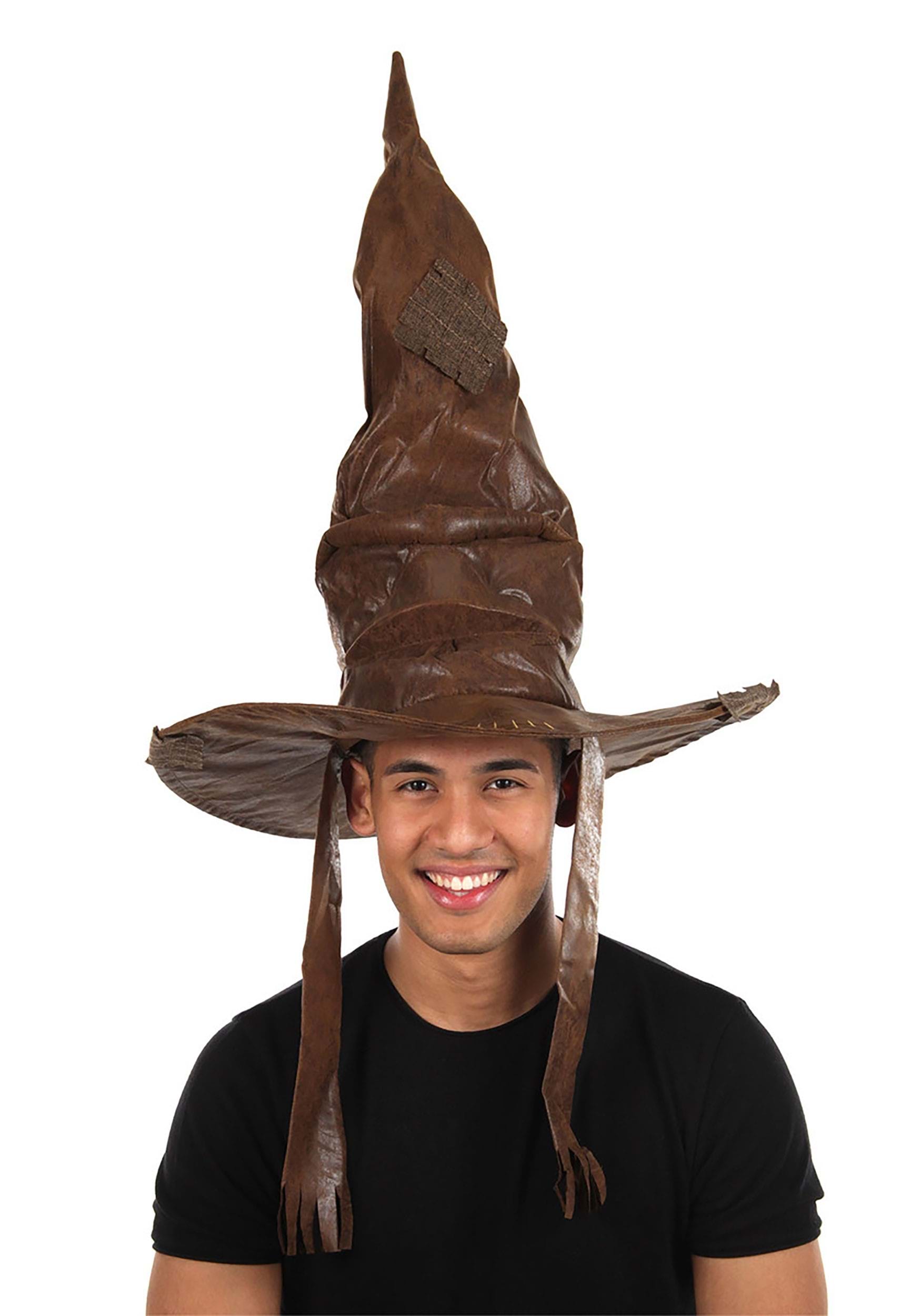 Sorting Costume Hat Deluxe Brown Plush