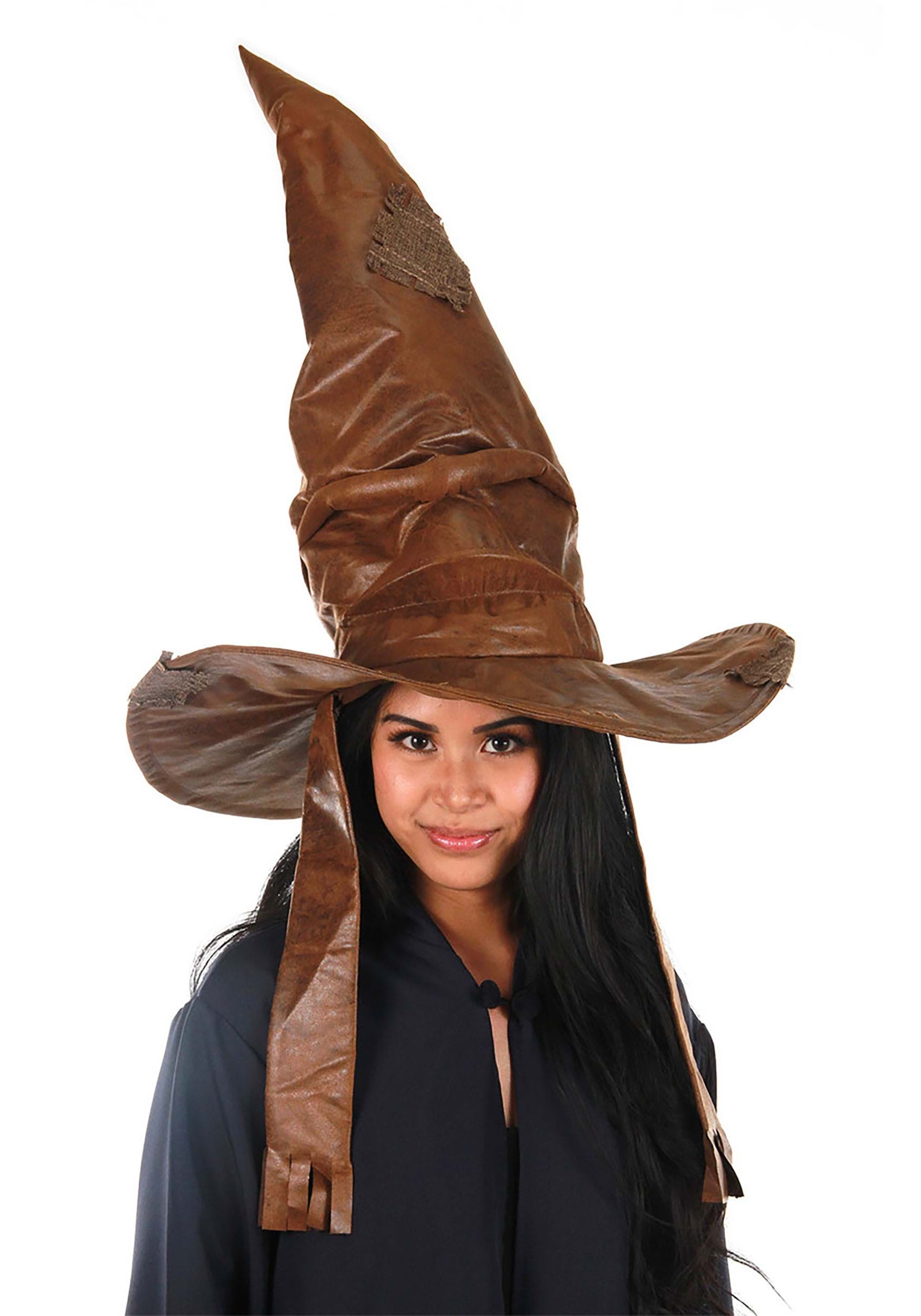 Sorting Costume Hat Deluxe Brown Plush