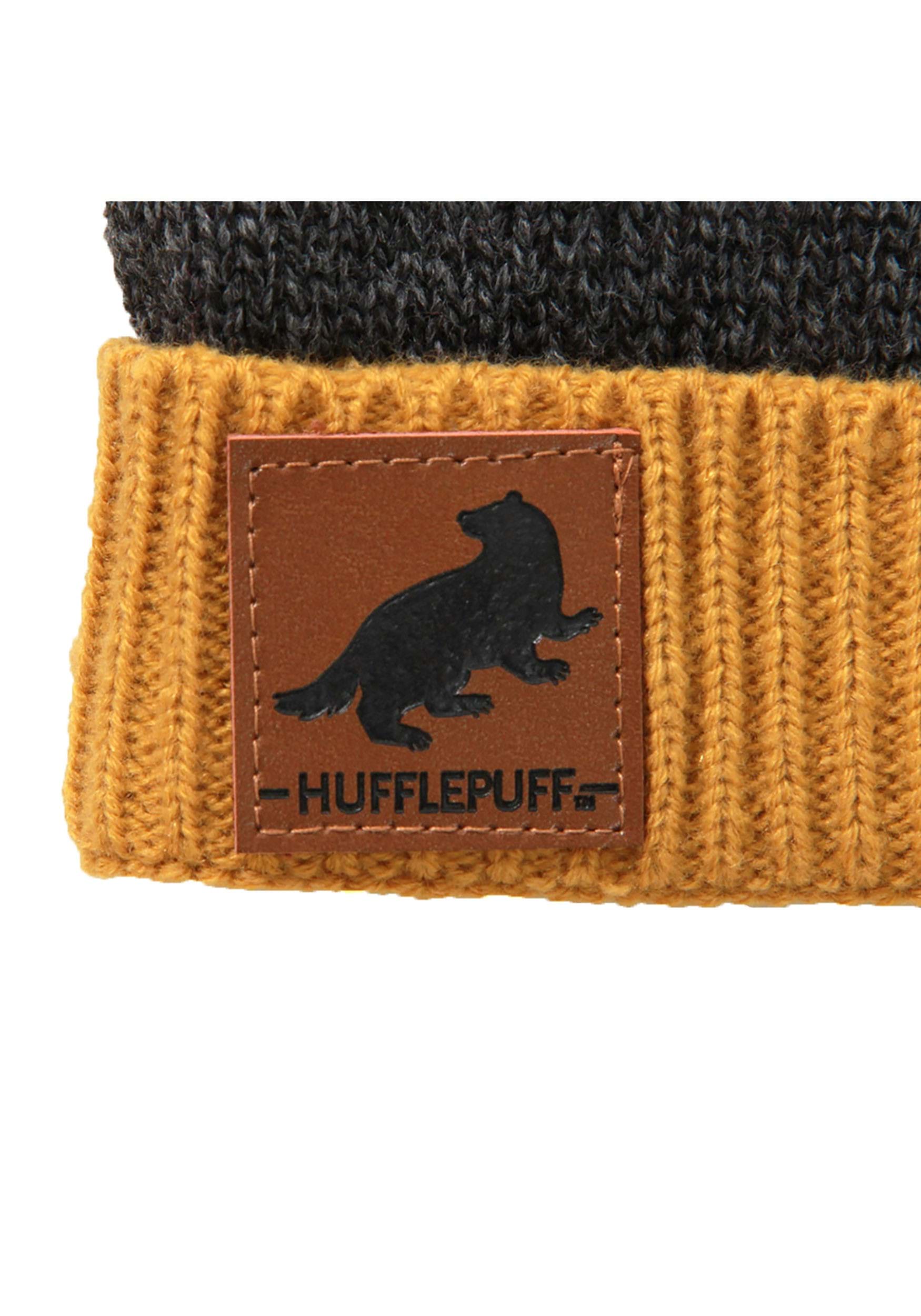 Hufflepuff Heathered Knit Yellow Beanie