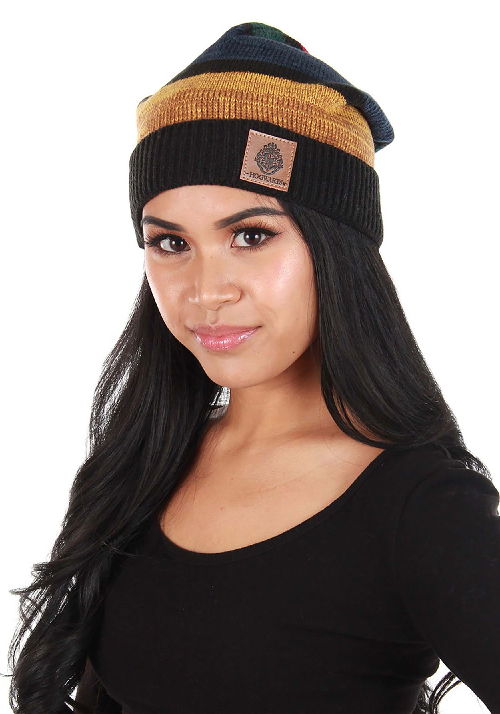 Heathered Knit Hogwarts Costume Beanie | Harry Potter Gifts