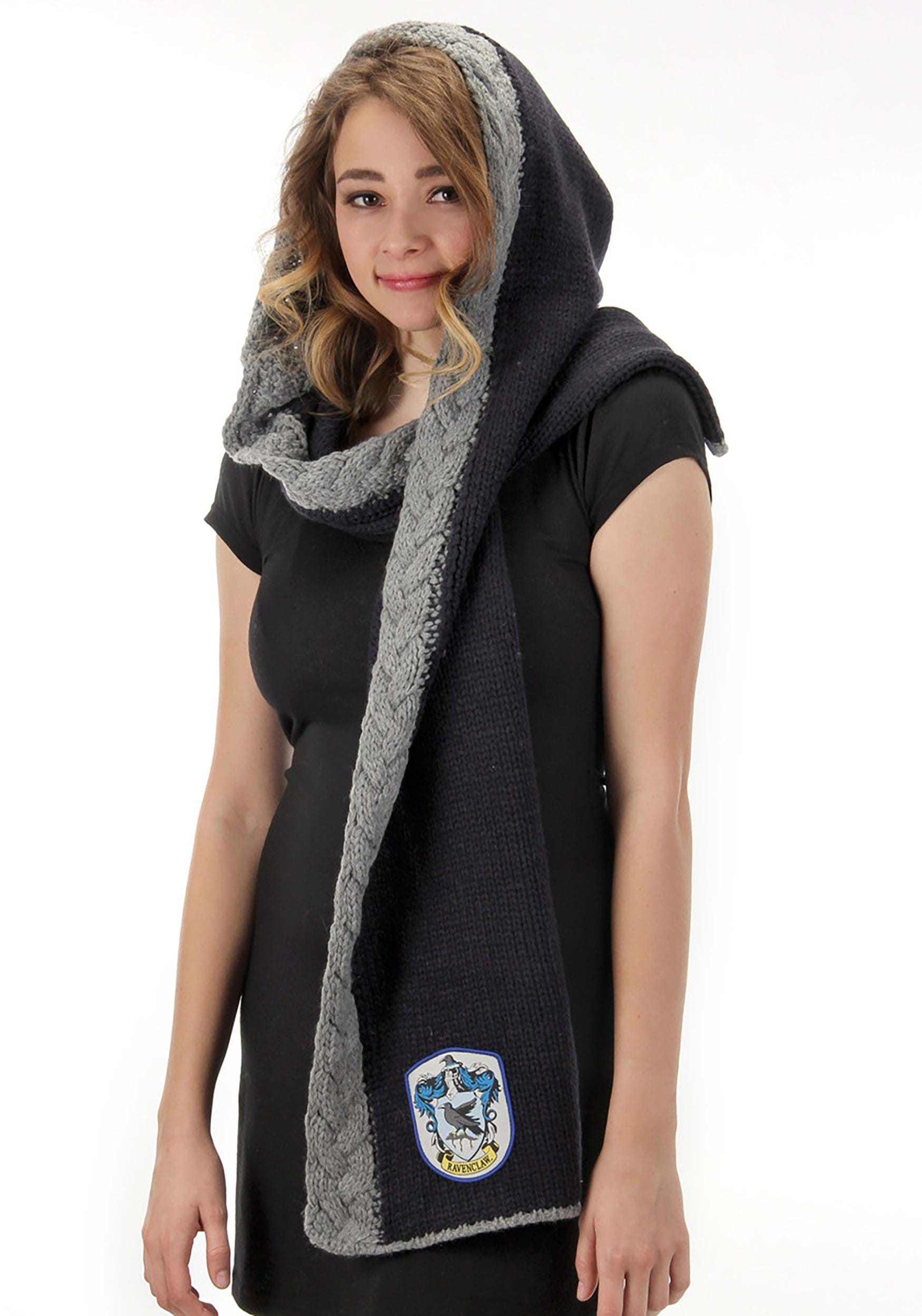 Harry Potter Knit Ravenclaw Hood | Harry Potter Accessories