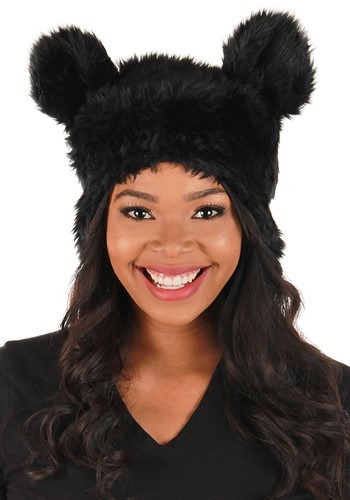 Click Here to buy Plush Black Bear Hat from HalloweenCostumes, CDN Funds & Shipping