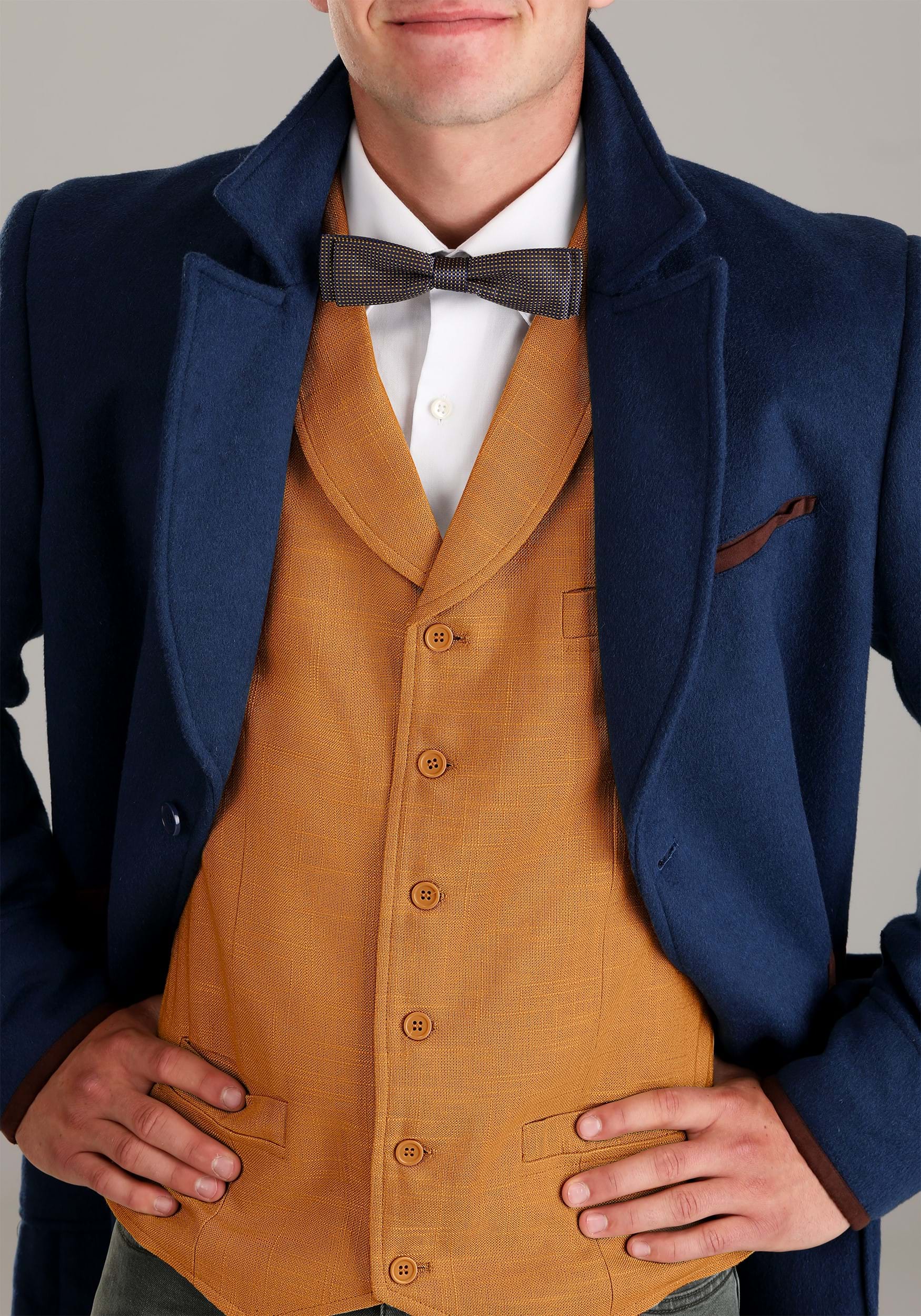 Newt Scamander Men's Vest And Tie