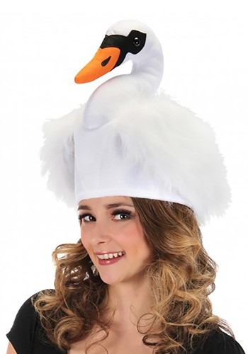 Click Here to buy Plush Swan Costume Hat from HalloweenCostumes, CDN Funds & Shipping