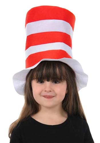 Click Here to buy Kids The Cat in the Hat Felt Stovepipe Costume Accessory from HalloweenCostumes, CDN Funds & Shipping
