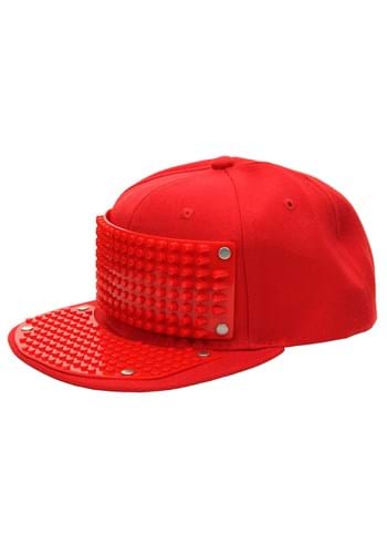 Click Here to buy Bricky Blocks Snapback Red Hat | Bricky Blocks from HalloweenCostumes, CDN Funds & Shipping