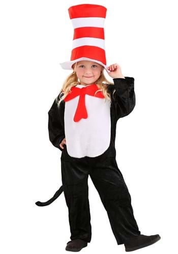 Click Here to buy The Cat in the Hat Toddler Costume from HalloweenCostumes, CDN Funds & Shipping