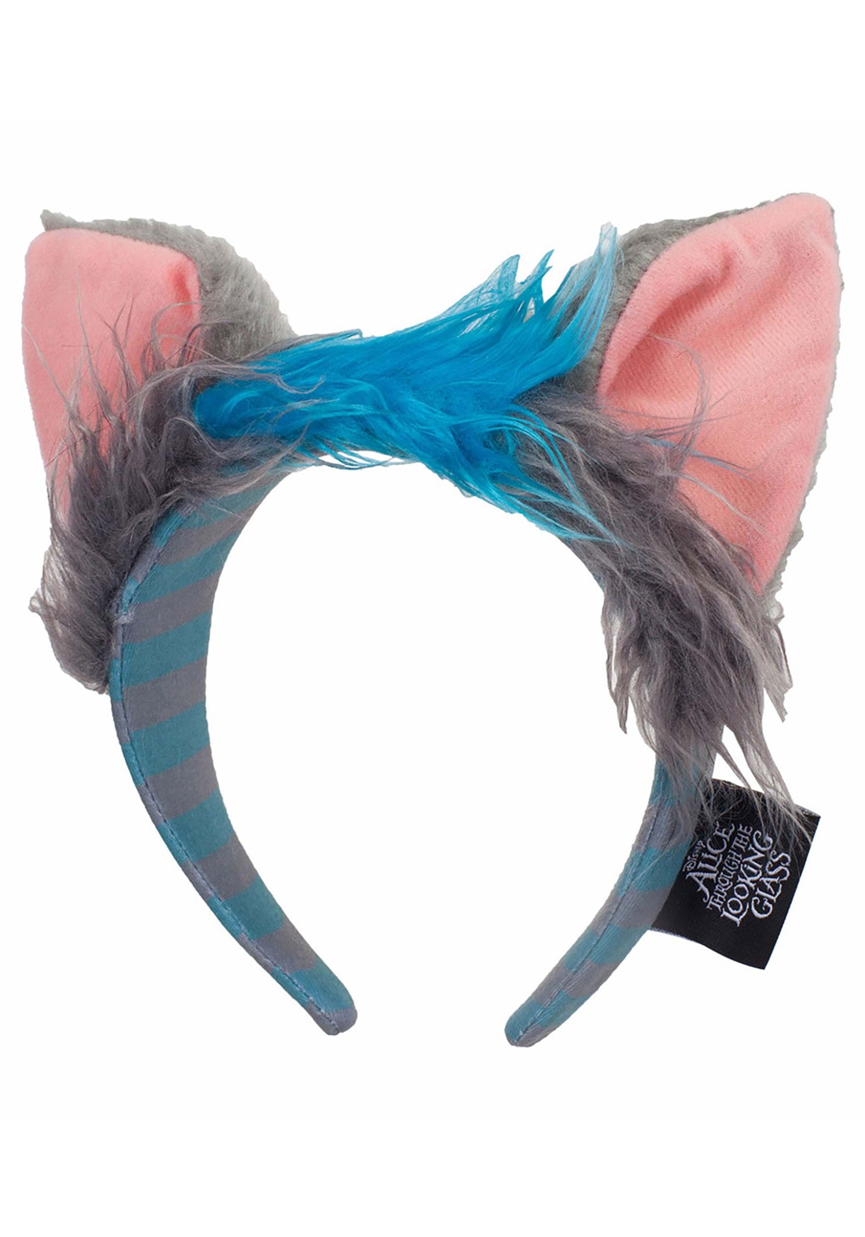 Deluxe Cheshire Headband & Tail Kit Cat Ears