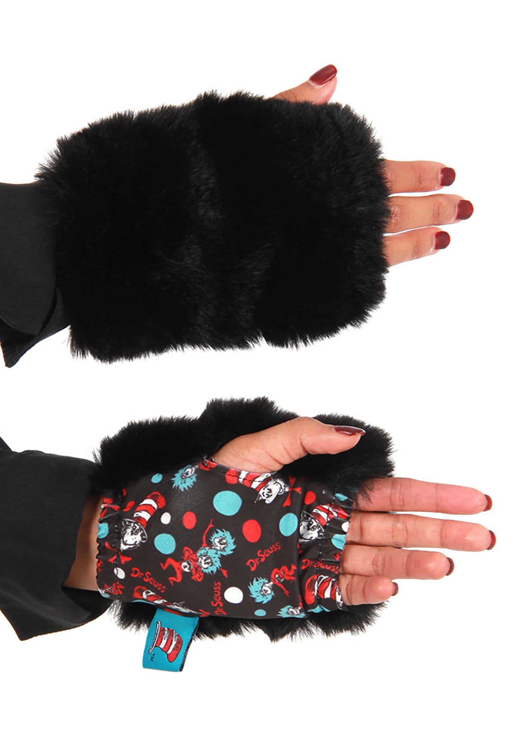 Dr. Seuss Cat in the Hat Fingerless Paws | Dr. Seuss Accessories