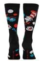The Cat In The Hat Pattern Socks Adult Alt 1