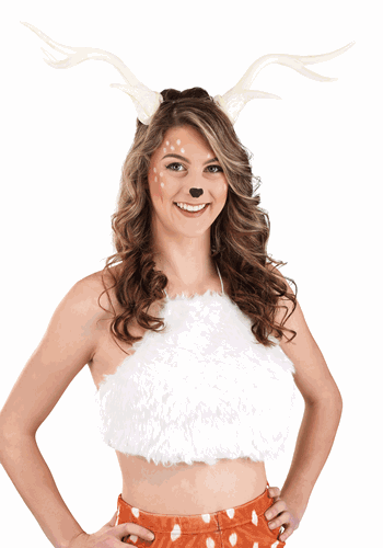 Light-Up Multicolor LumenHorns Costume Deer Antlers | Deer Accessories