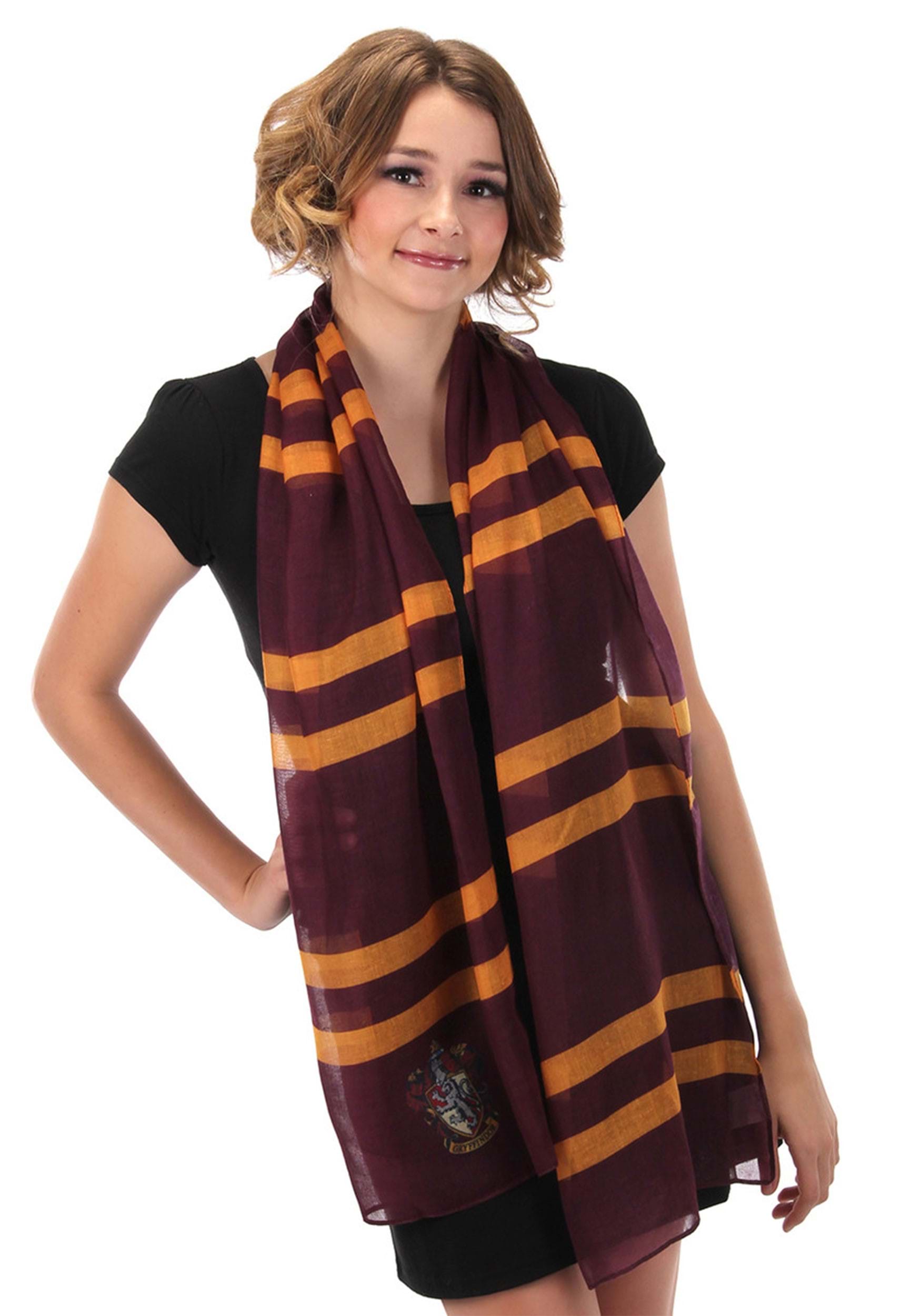 Harry Potter Gryffindor Lightweight Scarf | Harry Potter Accessories