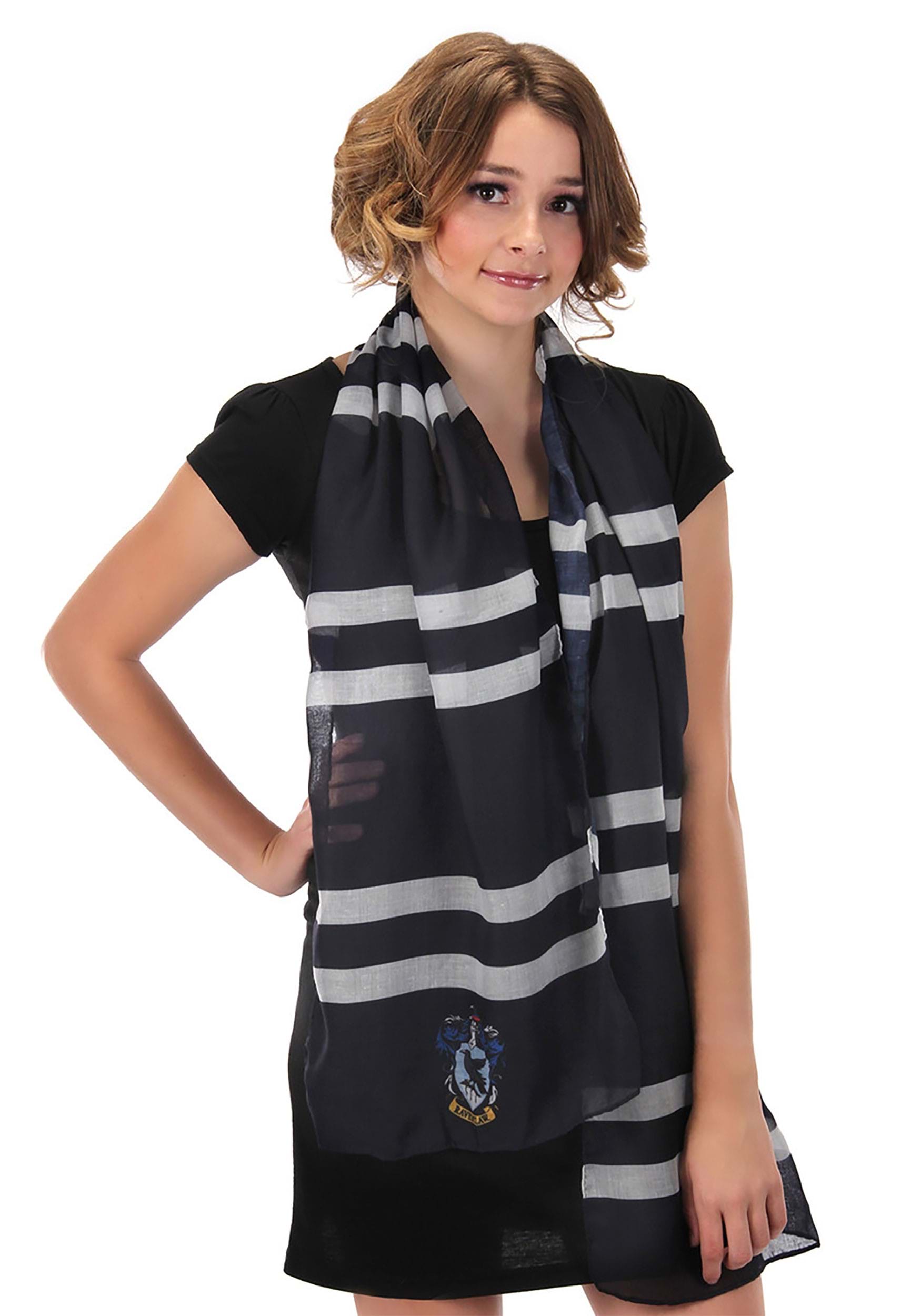 Hogwarts Lightweight Ravenclaw Scarf | Harry Potter Accessories