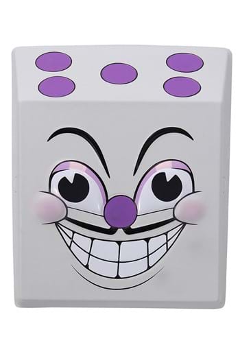 Click Here to buy Cup Head | King Dice Vacuform Mask from HalloweenCostumes, CDN Funds & Shipping