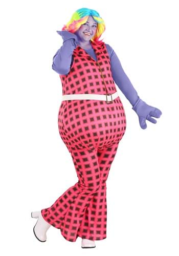 Click Here to buy Womens Plus Size Trolls Lady Glitter Sparkles Costume from HalloweenCostumes, CDN Funds & Shipping