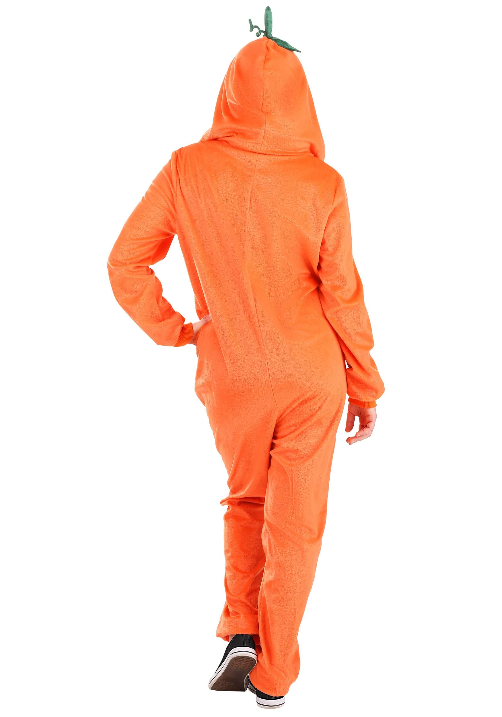 Adult Jumpsuit Pumpkin Costume