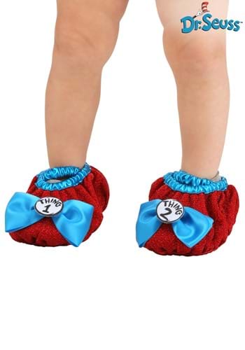 Thing 1&2 Costume Shoe Covers Kids 3-6