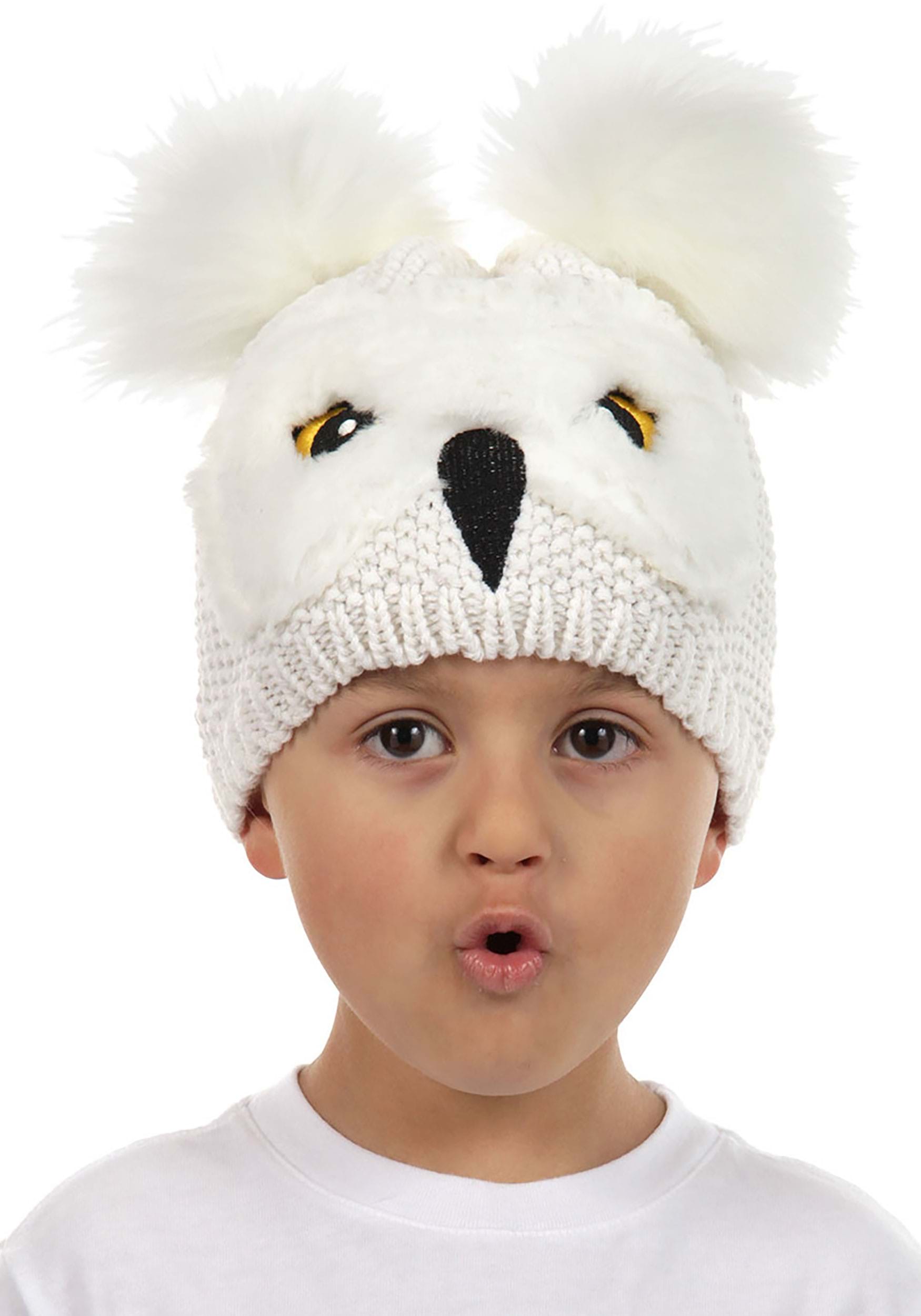 Harry Potter Toddler Hedwig White Knit Hat | Harry Potter Accessories