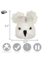 Hedwig Child/Adult Knit Hat Alt 4