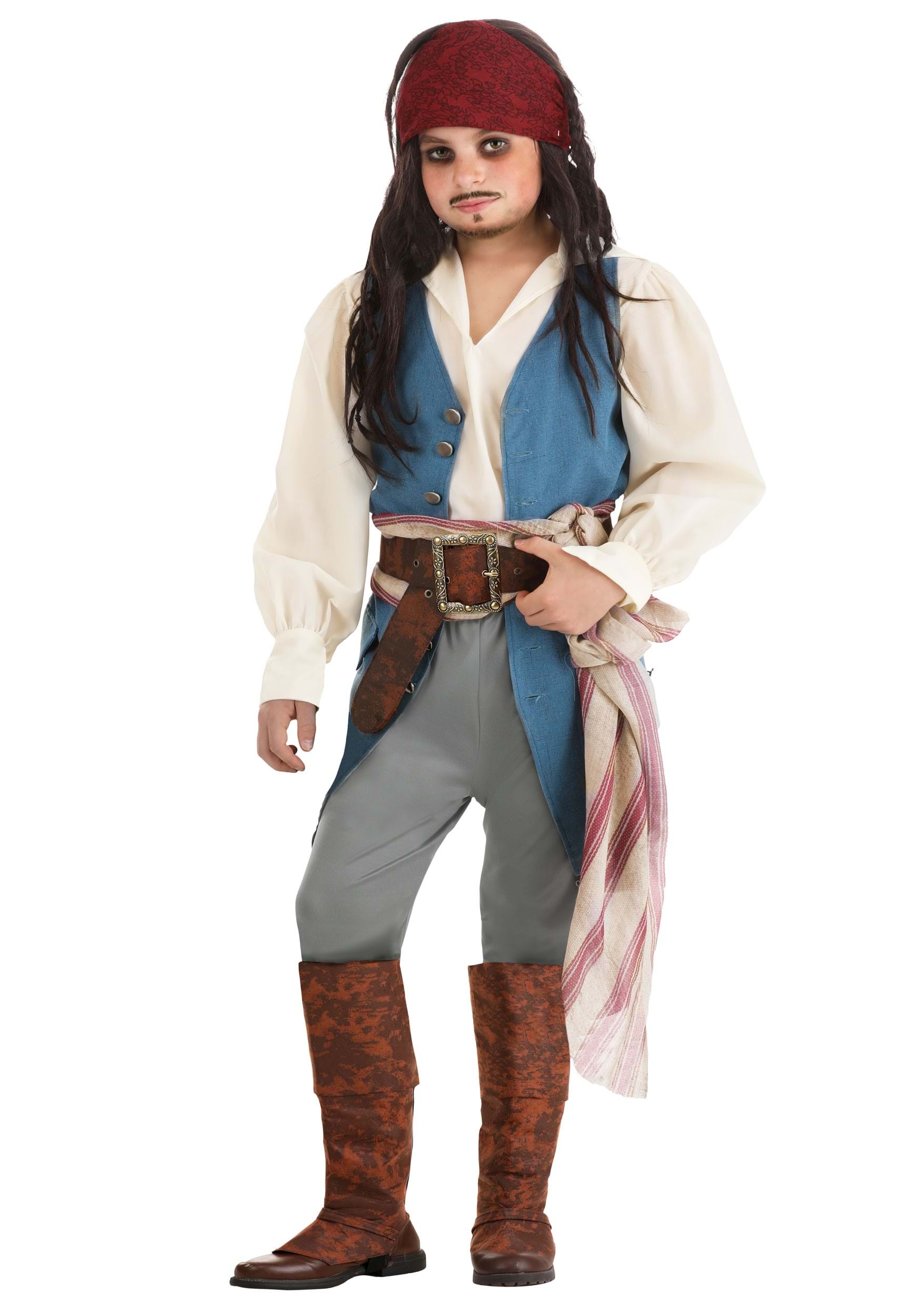 Kid's Captain Jack Sparrow Costume | Disney Costumes