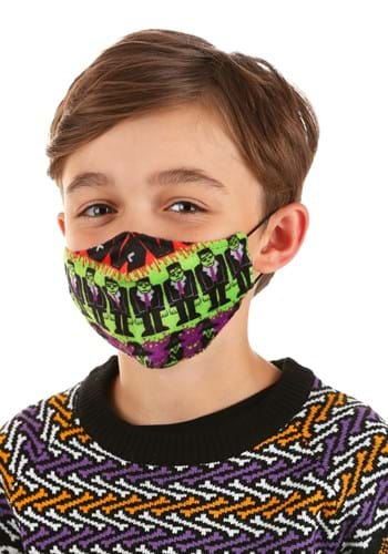 Child Monsters Sublimated Face Mask Alt 1