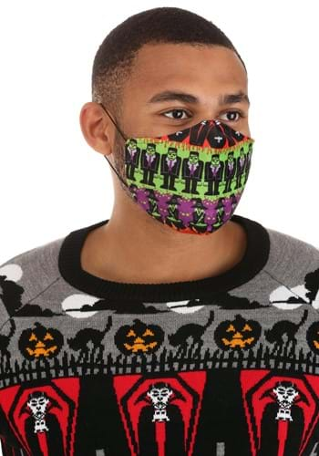 Adult Monsters Sublimated Face Mask Alt 5