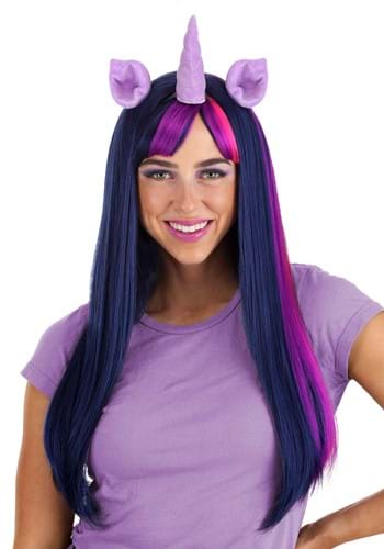 Click Here to buy Twilight Sparkle My Little Pony Wig from HalloweenCostumes, CDN Funds & Shipping