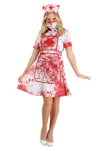 Click Here to buy Blood Splatter Womens Nurse Costume from HalloweenCostumes, CDN Funds & Shipping