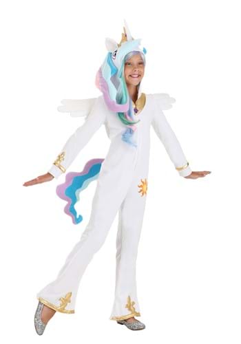 Click Here to buy Girls Princess Celestia Costume from HalloweenCostumes, CDN Funds & Shipping