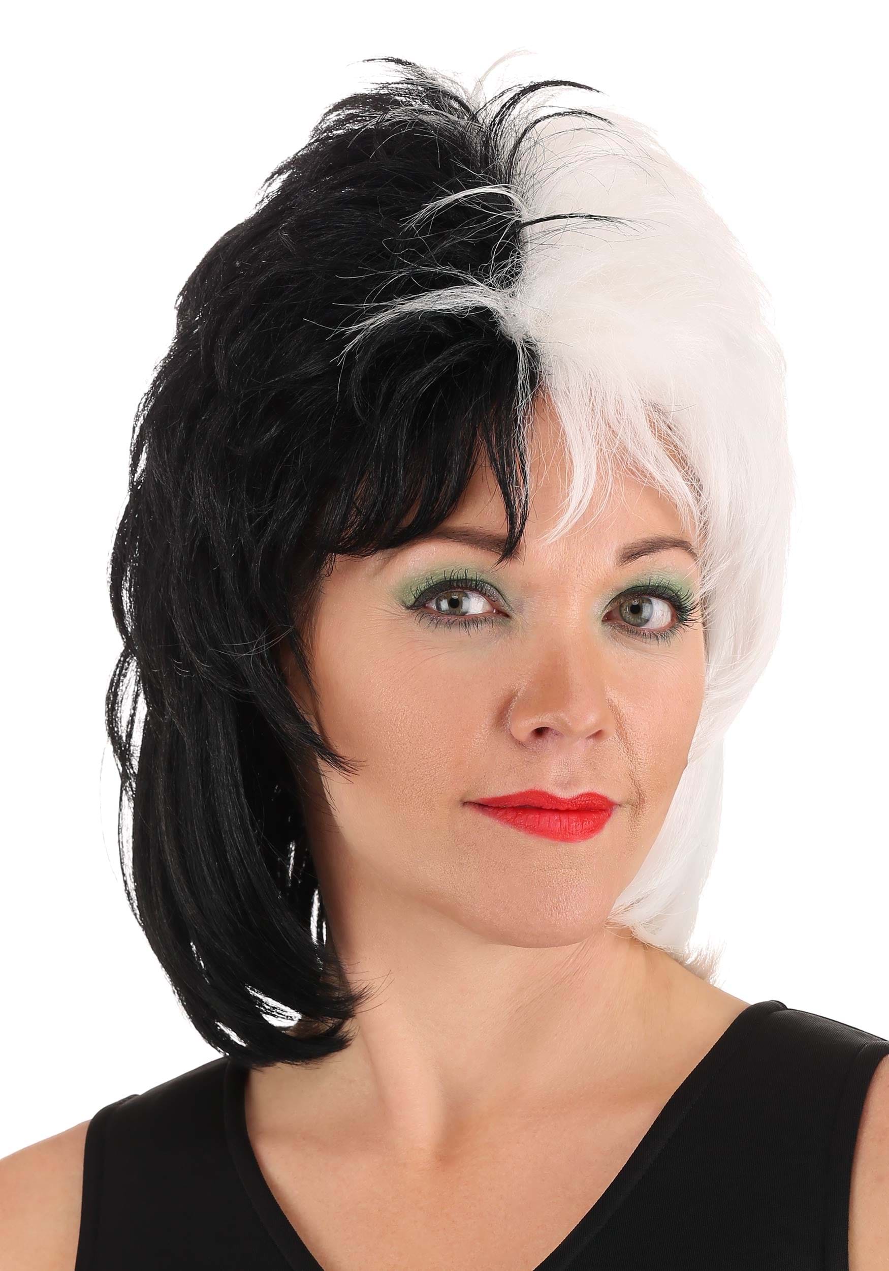 101 Dalmatians Cruella De Vil Authentic Wig | Disney Movie Costume Accessories