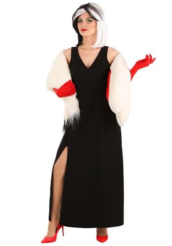 Click Here to buy Cruella De Vil Stole Womens Costume from HalloweenCostumes, CDN Funds & Shipping