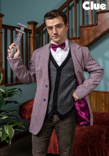 Adult Professor Plum Clue Costume