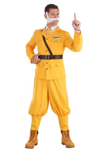 Click Here to buy Adult Colonel Mustard Clue Costume from HalloweenCostumes, CDN Funds & Shipping