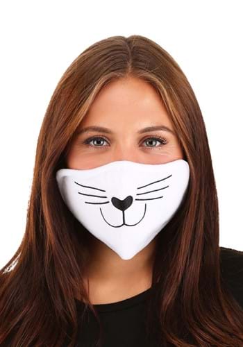 Click Here to buy Cat Face Mask White for Adults from HalloweenCostumes, CDN Funds & Shipping