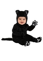 Infant Black Cat Costume Alt 2