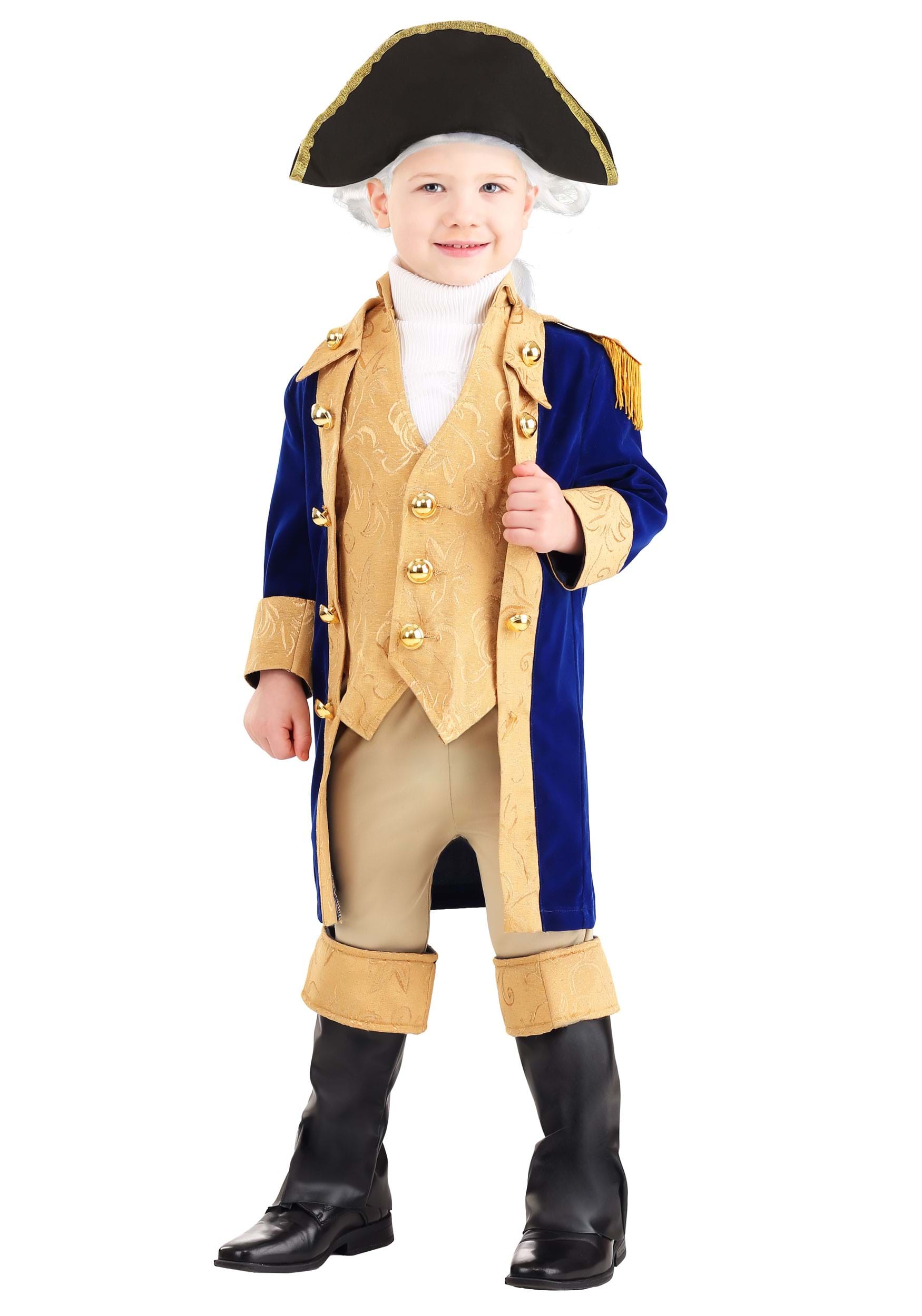 Boy's Toddler George Washington Costume | Historical Costumes