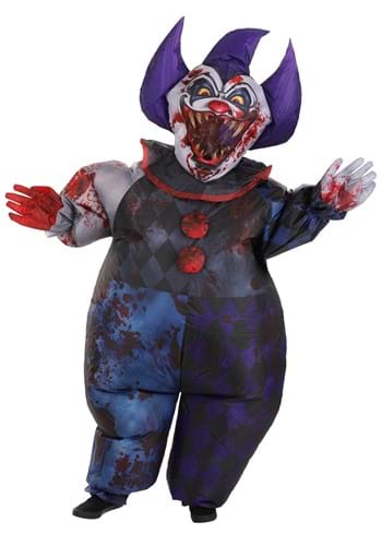 Click Here to buy Scary Inflatable Clown Adult Costume | Inflatable Halloween Costumes from HalloweenCostumes, CDN Funds & Shipping