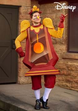 Beauty and the Beast Cogsworth Costume for Adults