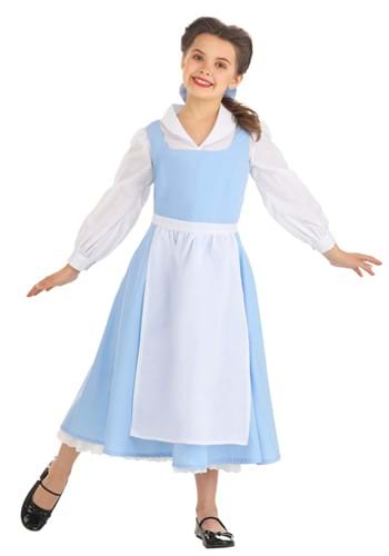 Kids Beauty and the Beast Belle Blue Dress Costume