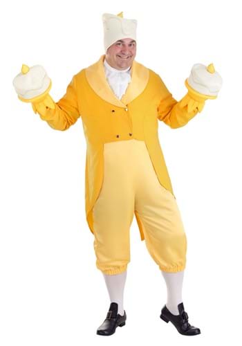 Click Here to buy Beauty and the Beast Plus Size Lumiere Mens Costume from HalloweenCostumes, CDN Funds & Shipping