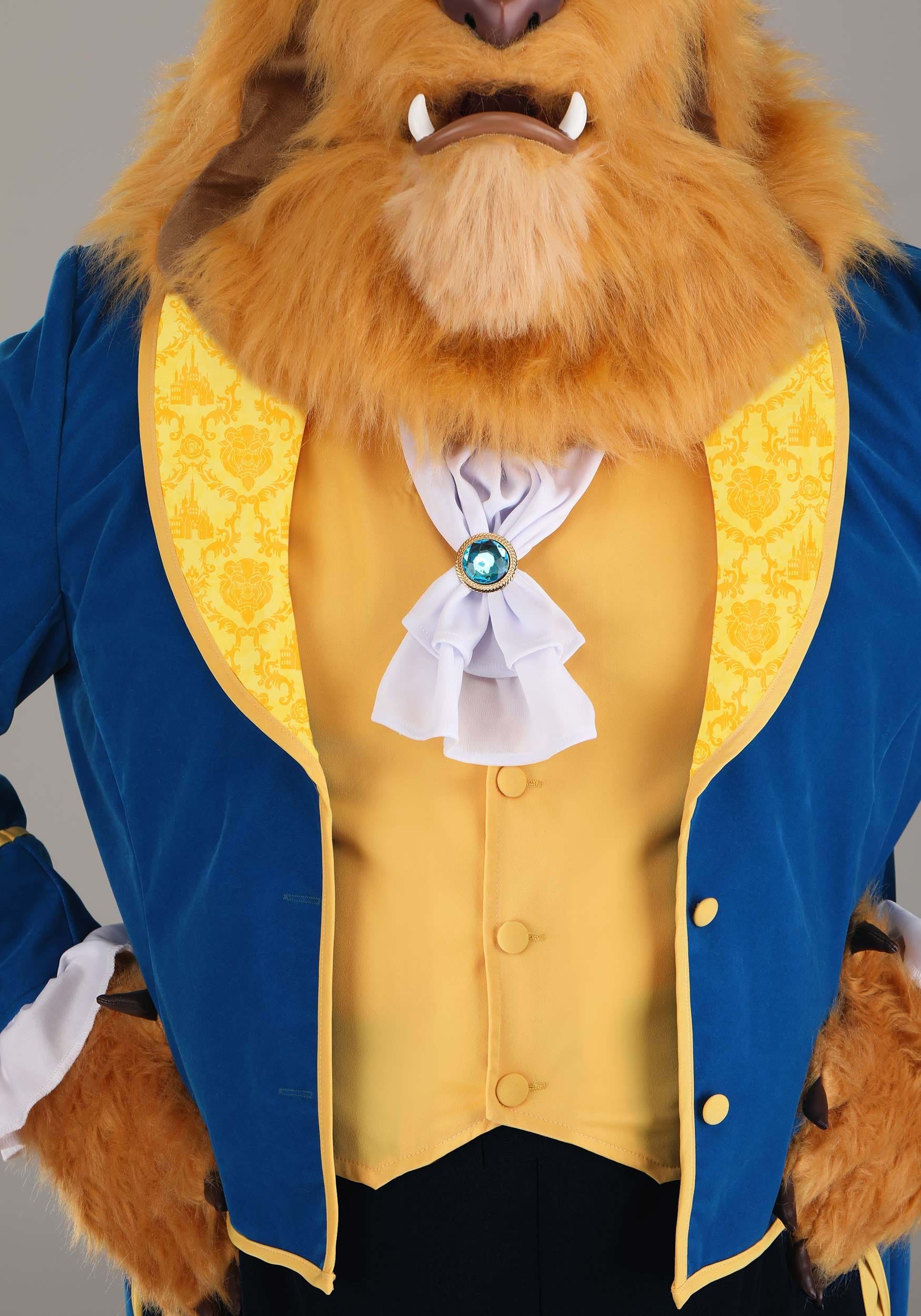 Plus Size Men's Beauty And The Beast Authentic Beast Costume